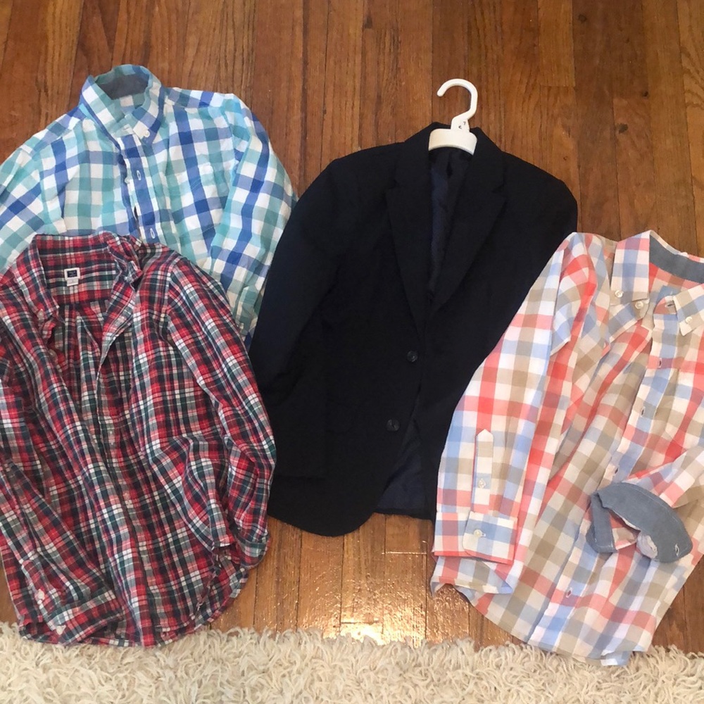 Boys Dress Shirts and Sport Coat